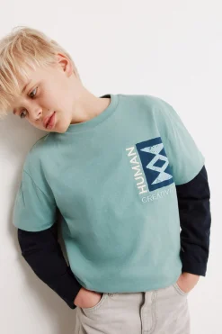 Springfield Kids Camiseta manga corta creativity ni&ntilde;o^Niños Camisetas