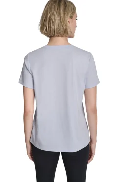 DKNY Camiseta manga corta cuello pico^Mujer Camisetas