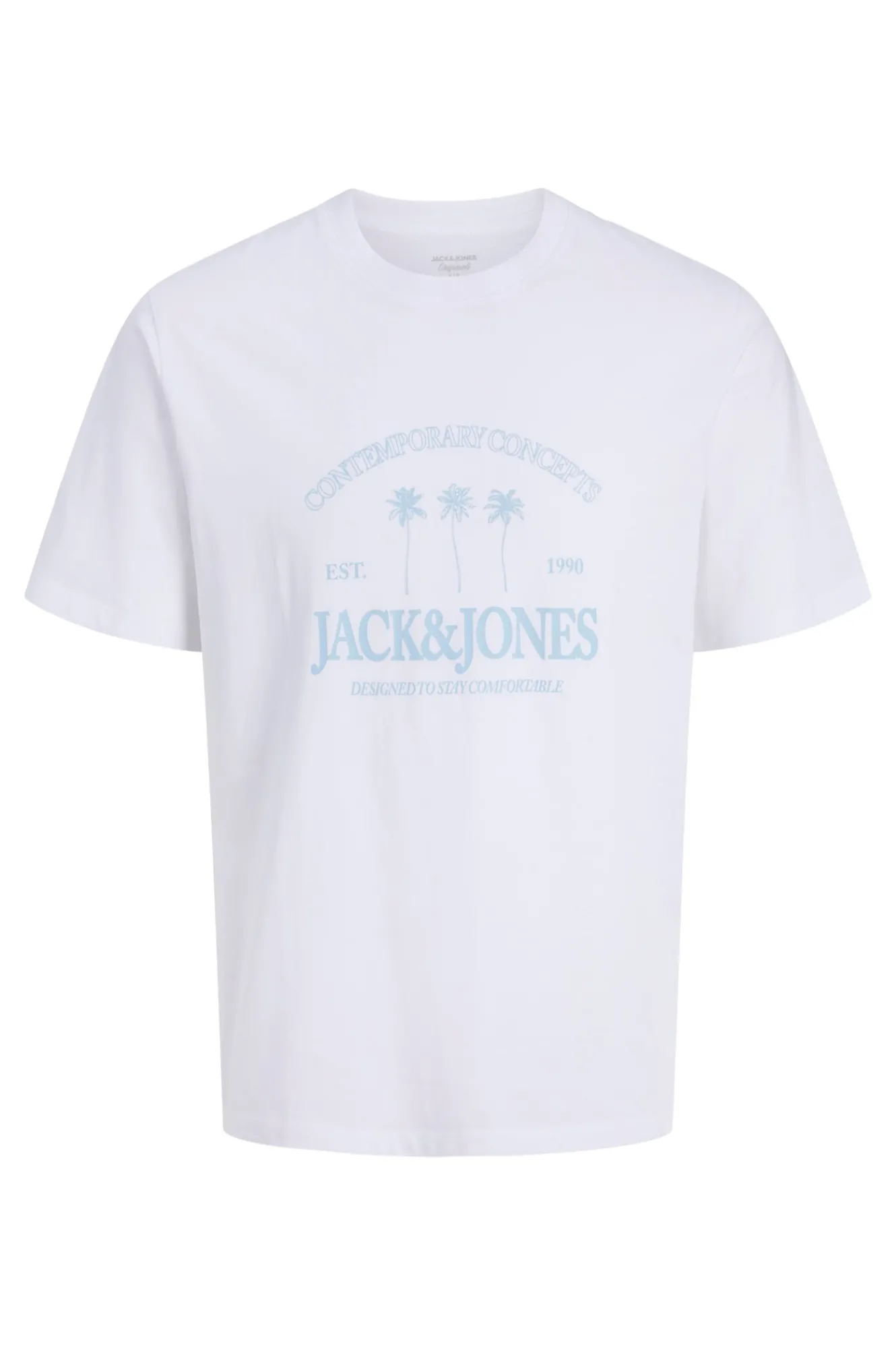 Jack & Jones PLUS Camiseta manga corta de algod&oacute;n^Hombre Camisetas