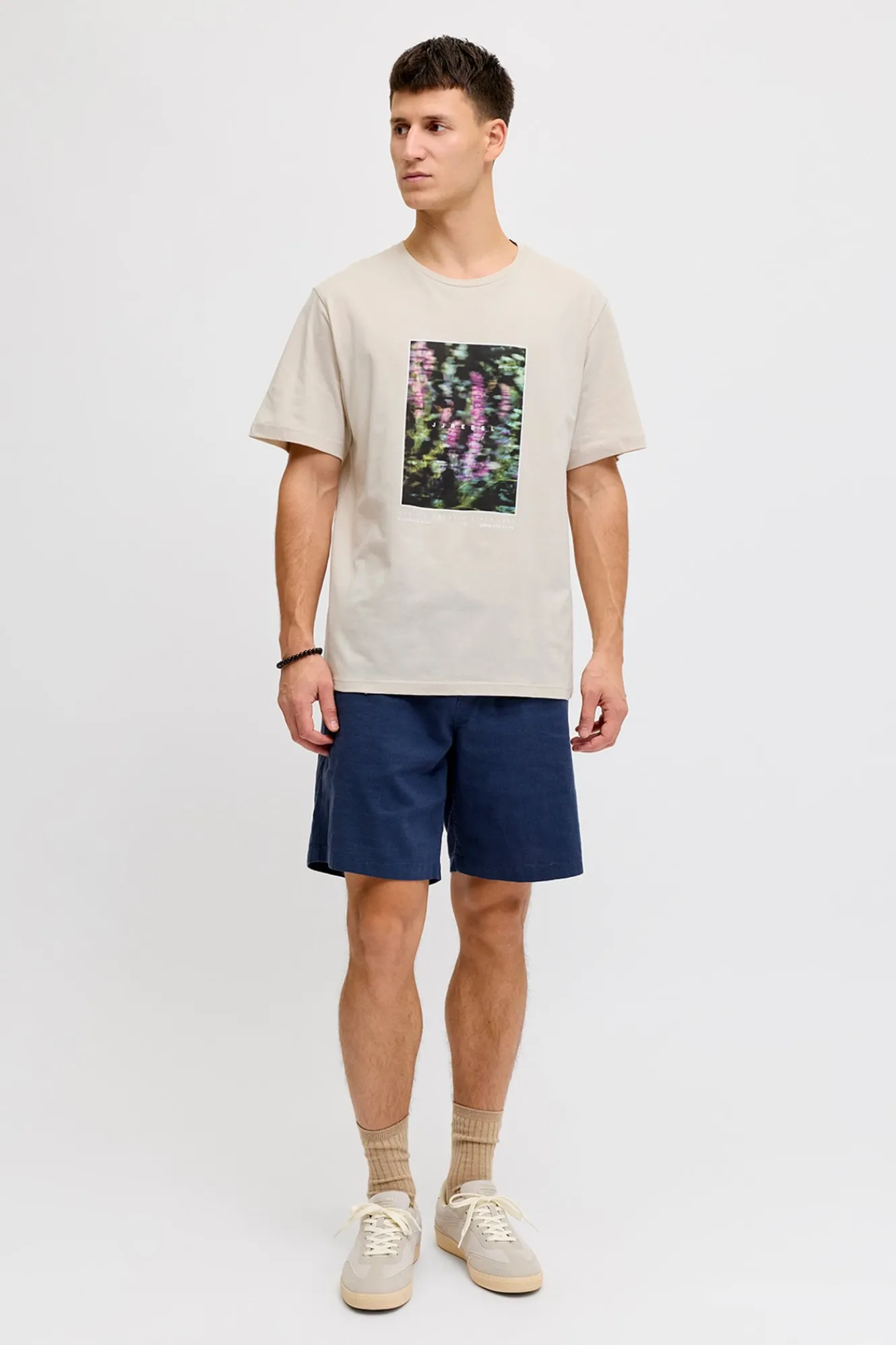 JJ REBEL Camiseta manga corta de algod&oacute;n^Hombre Camisetas