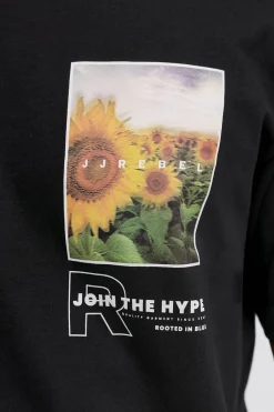 JJ REBEL Camiseta manga corta de algod&oacute;n^Hombre Camisetas