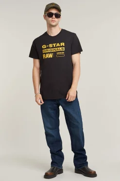 G-STAR Camiseta manga corta de algodón ecológico^Hombre Camisetas