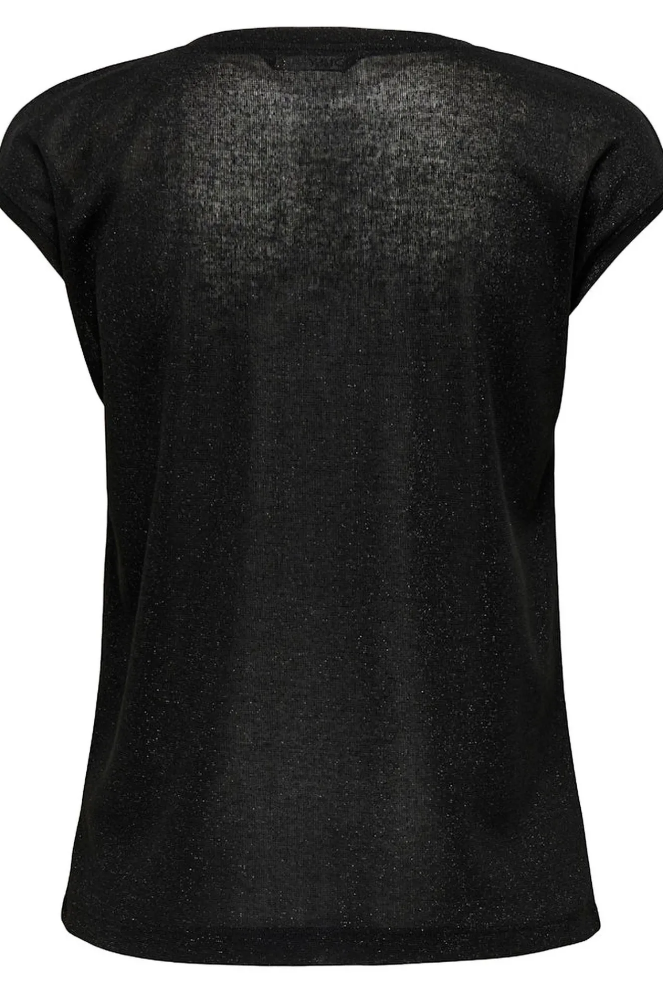 Only Camiseta manga corta de lurex^Mujer Camisetas