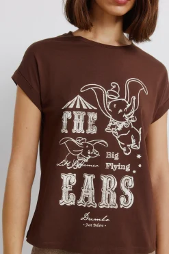 Springfield Camiseta manga corta disney^Mujer Camisetas