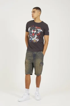 Brave Soul Camiseta manga corta estampada^Hombre Camisetas