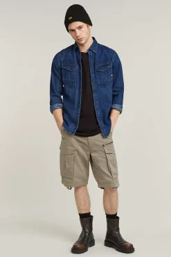 G-STAR Camiseta manga corta Lash, corte holgado^Hombre Camisetas