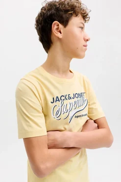 Jack & Jones Junior Camiseta manga corta logo^Niños Camisetas