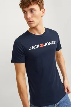 Jack & Jones Camiseta manga corta logo^Hombre Camisetas