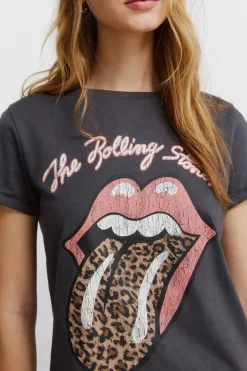 Springfield Camiseta manga corta "Pink panther"^Mujer Camisetas