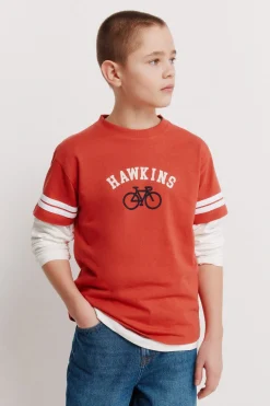 Springfield Kids Camiseta manga corta rayas niño^Niños Camisetas