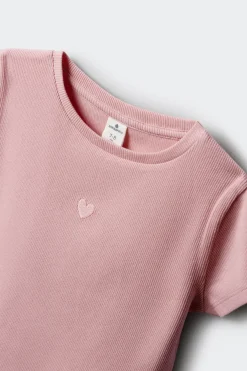 Springfield Kids Camiseta manga corta rib ni&ntilde;a^Niños Camisetas