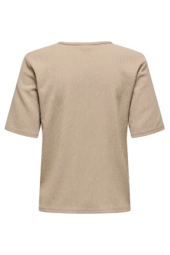 JDY Camiseta manga corta textura^Mujer Camisetas|Basic Bar