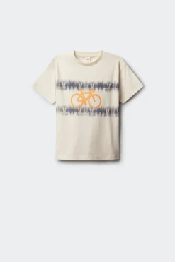 Springfield Kids Camiseta manga corta tye dye niño^Niños Camisetas