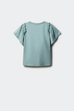 Springfield Kids Camiseta manga corta volantes ni&ntilde;a^Niños Camisetas