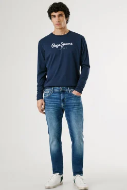 Pepe Jeans Camiseta manga larga^Hombre Camisetas