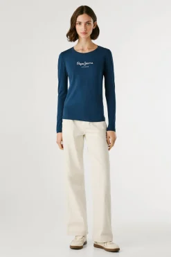Pepe Jeans Camiseta manga larga^Mujer Camisetas