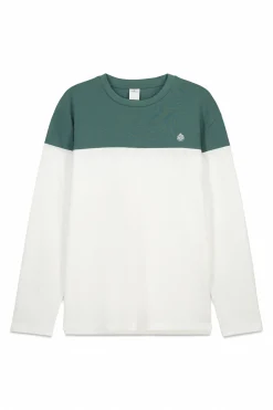 Springfield Camiseta manga larga bloque color^Hombre Camisetas