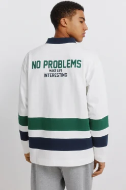 Springfield Camiseta manga larga doble weekend^Hombre Camisetas