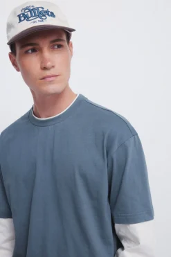 Springfield Camiseta manga larga doble^Hombre Camisetas