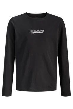 Jack & Jones Junior Camiseta manga larga logo^Niños Camisetas
