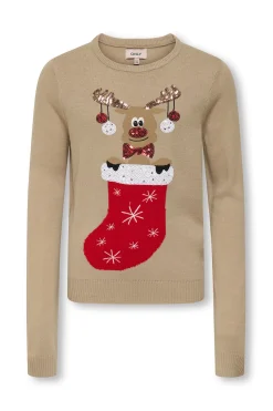 Only Girls Camiseta manga larga navidad de niña^Niños Camisetas