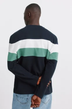 Springfield Camiseta manga larga piqu&eacute; cortes^Hombre Camisetas