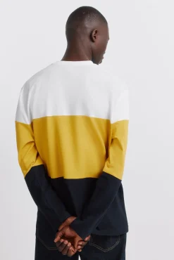 Springfield Camiseta manga larga piqu&eacute; bloques^Hombre Camisetas