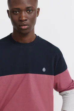 Springfield Camiseta manga larga piqu&eacute; bloques^Hombre Camisetas