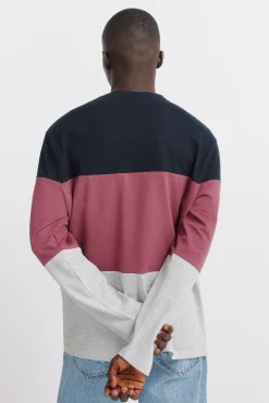 Springfield Camiseta manga larga piqu&eacute; bloques^Hombre Camisetas