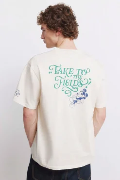 Springfield Camiseta Mickey^Hombre Camisetas