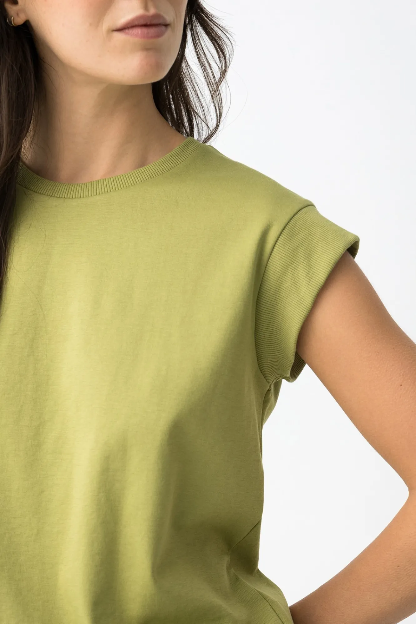 Tiffosi Camiseta minimalista^Mujer Camisetas