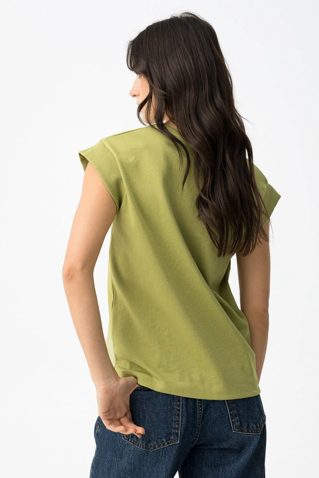 Tiffosi Camiseta minimalista^Mujer Camisetas