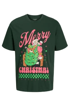 Jack & Jones Junior Camiseta navideña manga corta^Niños Camisetas