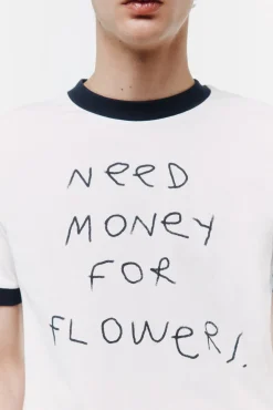 Springfield Camiseta need money for flowers^Hombre Camisetas