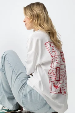 Tiffosi Young Camiseta Oversize^Mujer Camisetas