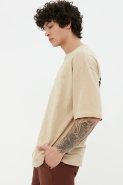Trendyol Camiseta oversize manga corta^Hombre Camisetas
