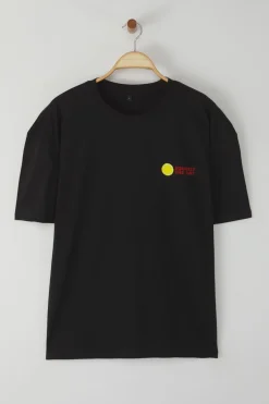 Trendyol Camiseta oversize manga corta^Hombre Camisetas