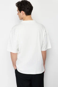 Trendyol Camiseta oversize manga corta^Hombre Camisetas