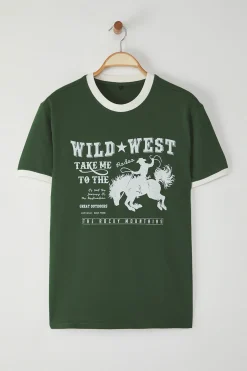 Trendyol Camiseta oversize manga corta^Hombre Camisetas