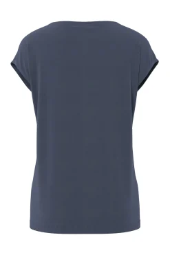 Pieces Camiseta pico fresca^Mujer Camisetas|Basic Bar