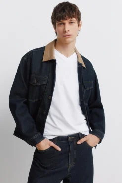 Springfield Camiseta pico lycra slim fit^Hombre Camisetas