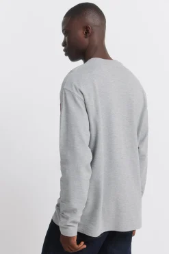 Springfield Camiseta piqu&eacute; manga larga corte^Hombre Camisetas