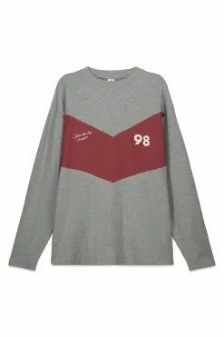 Springfield Camiseta piqu&eacute; manga larga corte^Hombre Camisetas