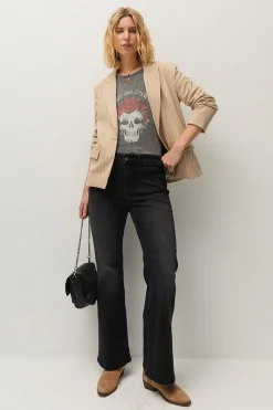 Systemaction Camiseta print calavera^Mujer Camisetas