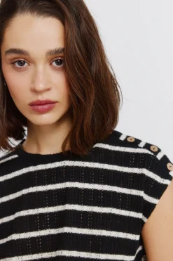 Springfield Camiseta punto rayas^Mujer Camisetas|Total Look