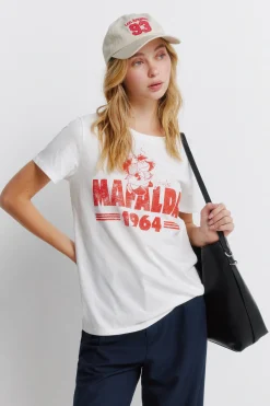 Springfield Camiseta "Mafalda"^Mujer Camisetas