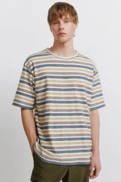 Springfield Camiseta raya^Hombre Camisetas