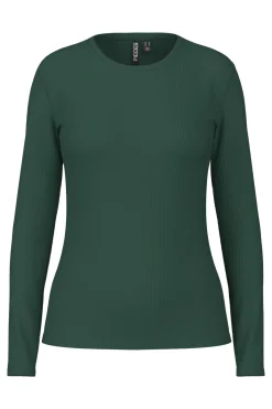 Pieces Camiseta rayas manga larga^Mujer Camisetas