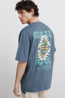 Springfield Camiseta Rbel nativa^Hombre Camisetas