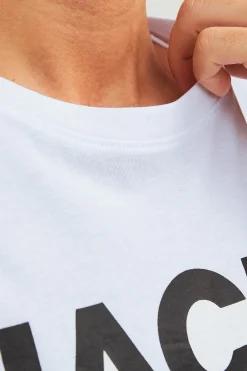 Jack & Jones Camiseta regular fit logo peque&ntilde;o^Hombre Camisetas